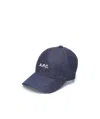 Apc A.p.c. Casquette Charlie Accessories In Blue
