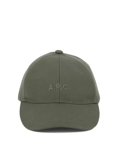 Apc Charlie Hats In Green