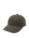 Apc Charlie Logo-embroidered Baseball Cap In Green
