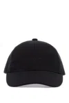 Apc Charlie Logo-embroidered Cotton-canvas Baseball Cap In Black