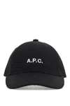 Apc Embroidered-logo Baseball Cap In Lzz Black (black)