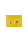 Apc A.p.c. Small Leather Goods In Yellow