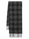 Apc Checked Scarf In 绿色