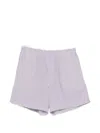 Apc A. P.c. Checked Shorts In White