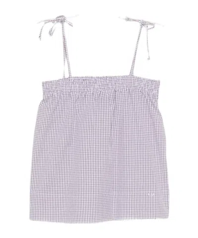 A.P.C. CHECKED TOP