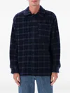 Apc A.p.c. A.p.c. Stanley Checked Wool Overshirt In Multi