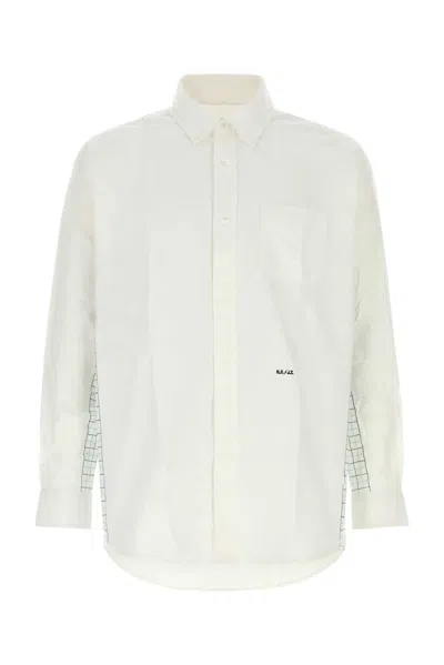 A.p.c. A. P.c. Cotton Oxford Button-up Shirt In Orange