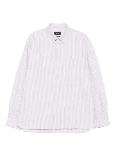 Apc A.p.c. Chemise Mateo Clothing In White