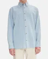 Apc A.p.c. Chemise Mathias In Clear Blue