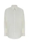 A.p.c. White Regular Solid Shirt In White