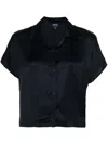 Apc Miley Short-sleeve Shirt In Blue