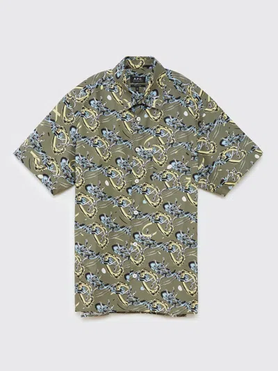 Apc Chemisette Ross In Gray