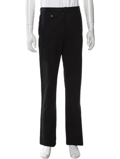 Pre-owned A.p.c. Chinos In Black