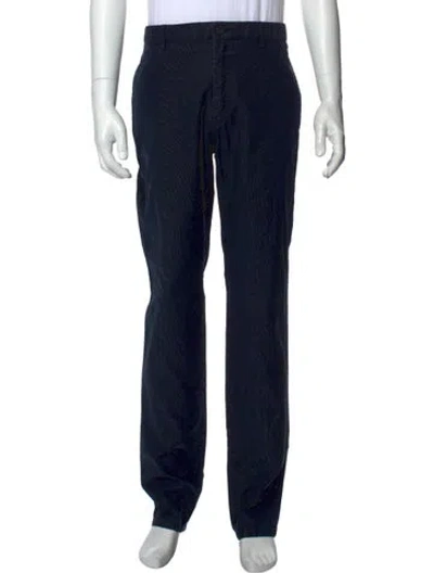 Pre-owned A.p.c. Chinos In Blue