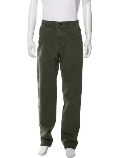 Pre-owned Apc Chinos In Green