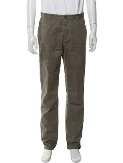 Pre-owned A.p.c. Chinos In Green