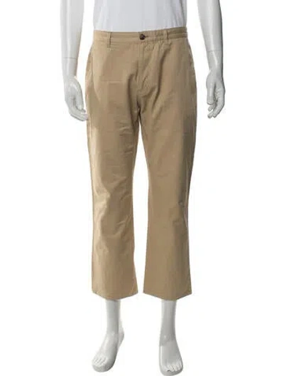 Pre-owned A.p.c. Chinos In Neutral