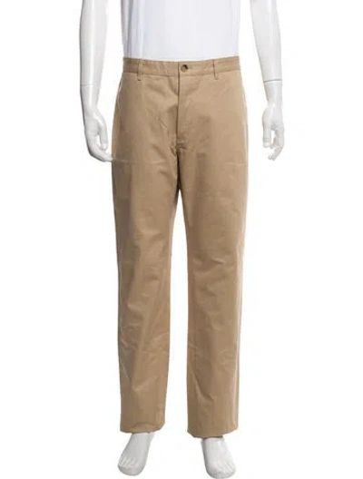 Pre-owned A.p.c. Chinos In Neutral
