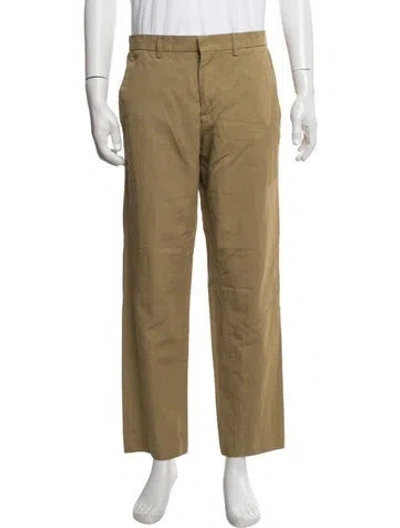 Pre-owned A.p.c. Chinos In Neutrals