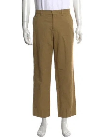 Pre-owned A.p.c. Chinos In Yellow