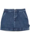 Apc Christie Mini Skirt In Blue