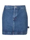 Apc Christie Mini Denim Skirt