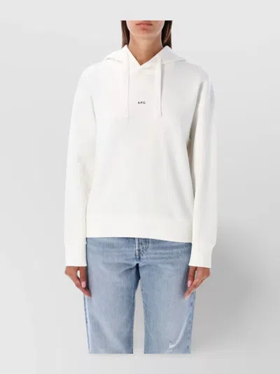 APC CHRISTINA HOODIE DRAWSTRING HOOD