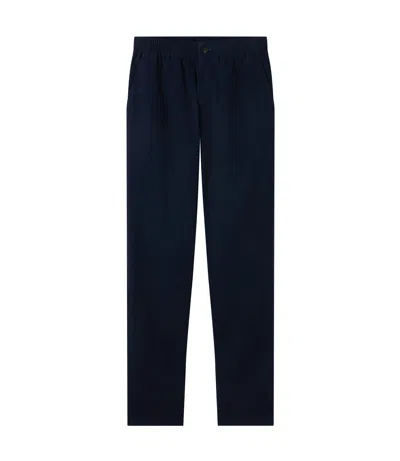 Apc Chuck Pants In Blue