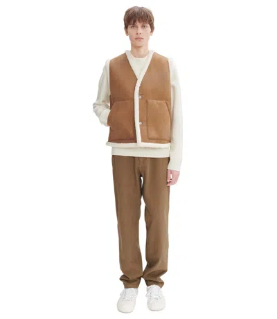 Apc Chuck Pants In Cac - Frosted Chestnut Brown