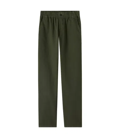 Apc Chuck Pants In Kaa - Green