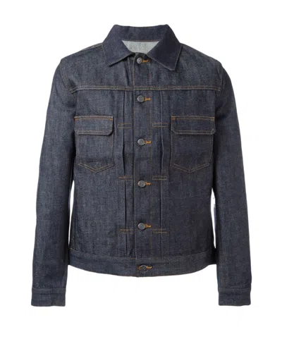 APC A.P.C. BUTTONED DENIM JACKET