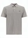 Apc Classic Grey Polo Shirt In Neutral