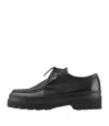 Apc Clem Derby Shoes In Lzz - Black