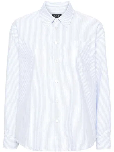 Apc A.p.c. Clothing In Blue