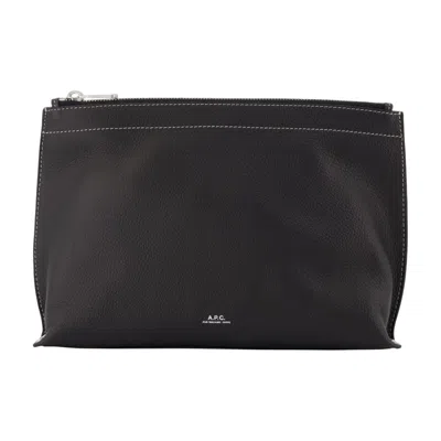 A.p.c. Clutch In Black