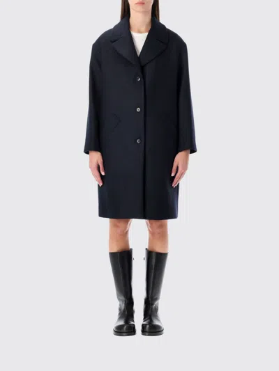 APC COAT A. P.C. WOMAN COLOR BLUE,H63291009