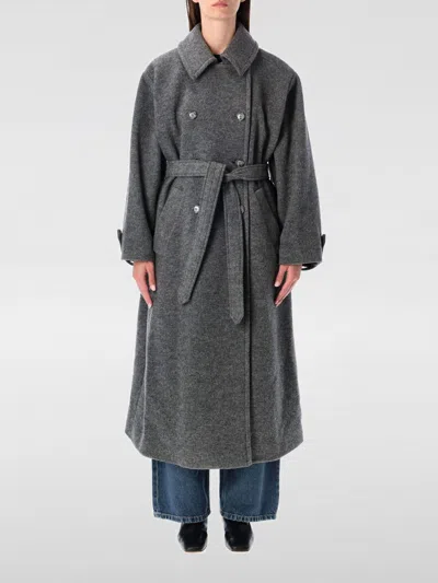 APC COAT A. P.C. WOMAN COLOR GREY,H36905020
