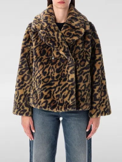 APC FUR COAT A. P.C. WOMAN COLOR MULTICOLOR,H32736005