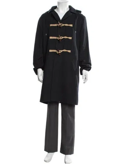 Pre-owned A.p.c. Coat In Black