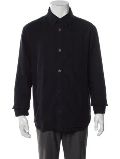 Pre-owned Apc Coat In Blue