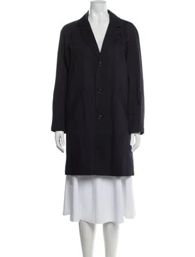 Pre-owned A.p.c. Coat In Blue