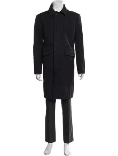 Pre-owned A.p.c. Coat In Blue
