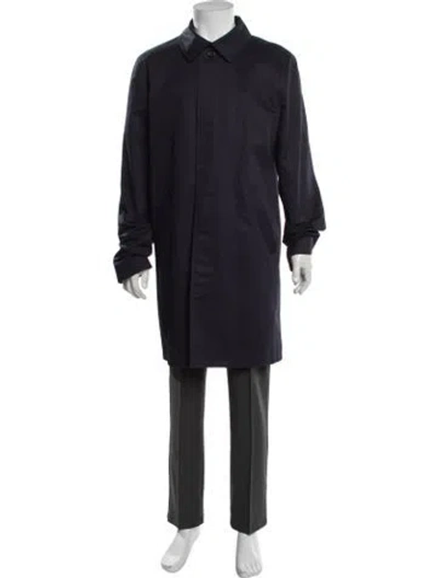Pre-owned A.p.c. Coat In Blue