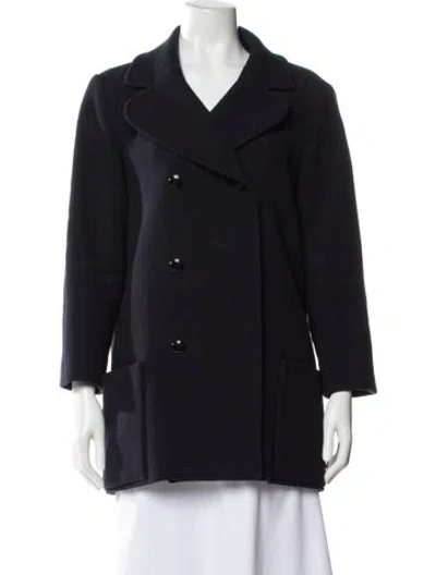 Pre-owned A.p.c. Coat In Blue