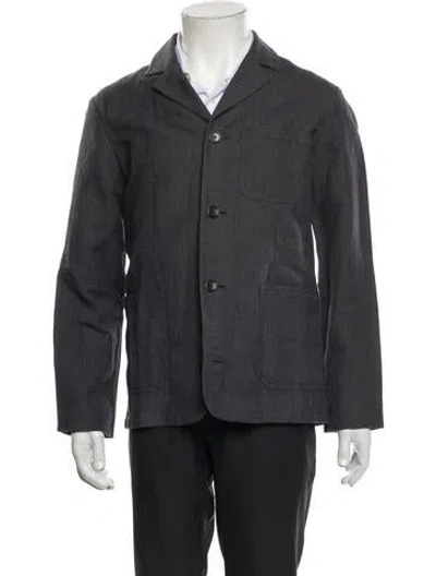 Pre-owned Apc Coat In Gray