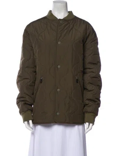 Pre-owned Apc Coat In Green
