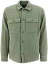 Apc A.p.c. Mens Alessio Khaki Jacket In Kai Foret