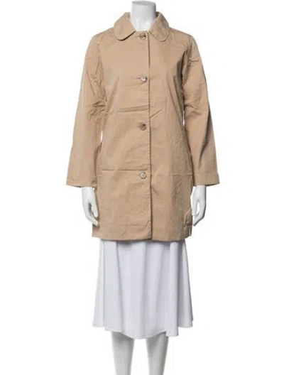 Pre-owned A.p.c. Coat In Neutral