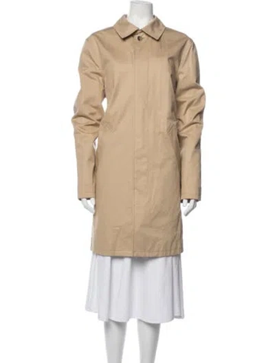 Pre-owned A.p.c. Coat W/ Tags In Neutrals