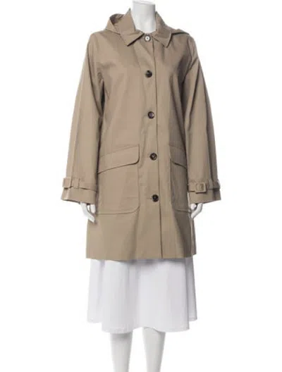 Pre-owned A.p.c. Coat W/ Tags In Neutrals